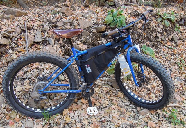 Revelate Designs Frame Pack for the Surly Pugsley.