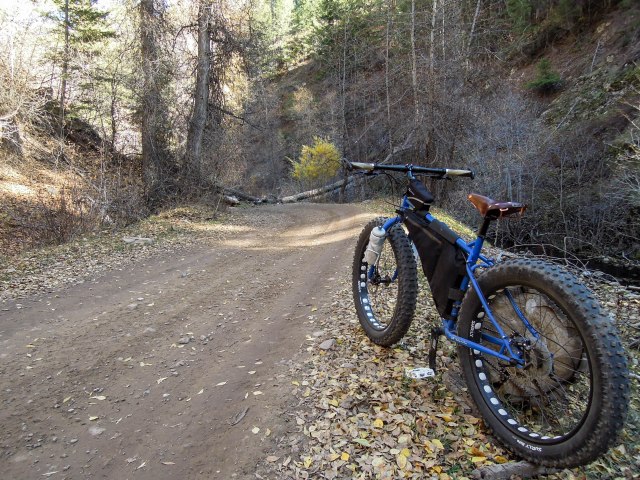Some parts of the road were nicely wooded and shady. The road parallels the left fork of Hobble Creek almost the whole way.