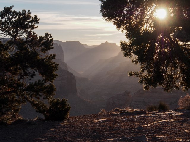 Little Grand Canyon of the San Rafael Swell in early morning light.
