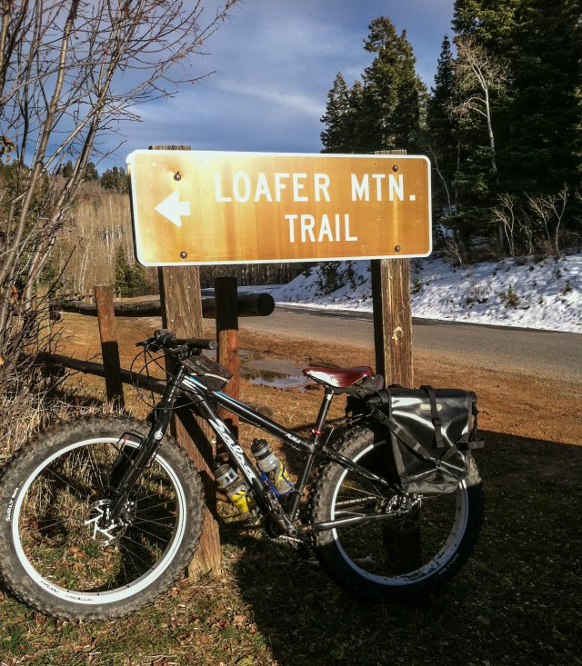 Payson Canyon; Loafer Mountain Trailhead.