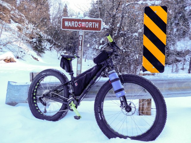 Trek Farley geared up for longer distances.