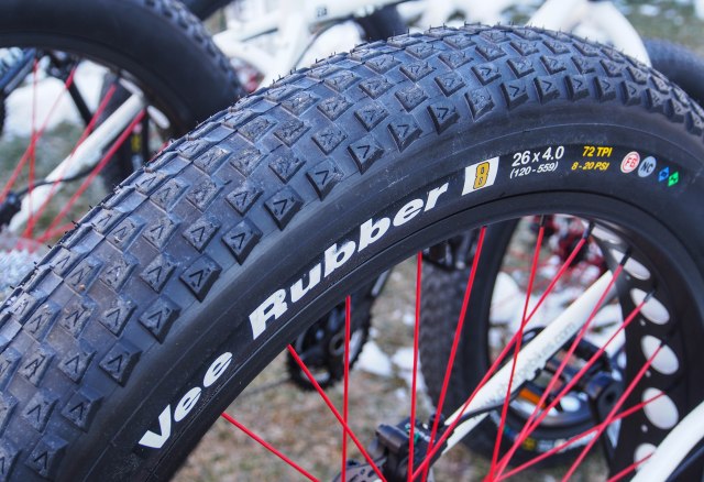 The Vee Rubber V8 tire