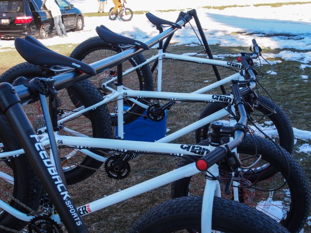 Cooker steel frame fat bikes, a British brand 