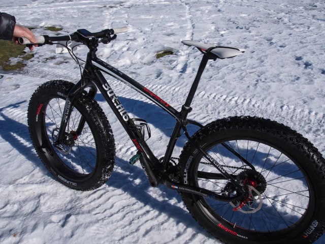 The second place finishers carbon wonder, Borealis Yampa with carbon rims.