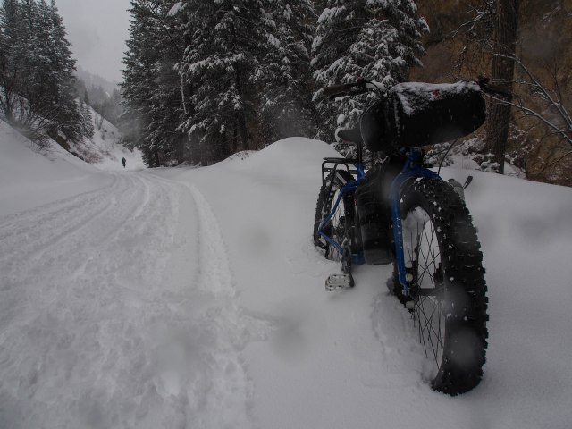 Bullet off in the distance.