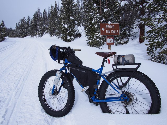 Provo River Falls turn off.