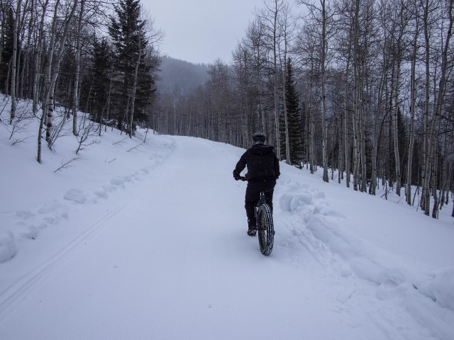 Heading up the road to Midway.