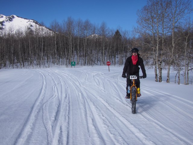 Heading down the Cascade Springs Road.