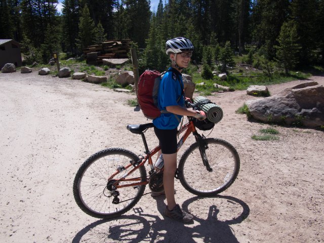 Lars with his very minimal setup.