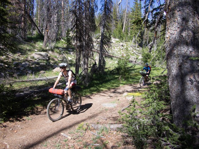 One of the few smooth sections.