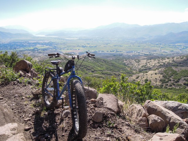 The Pugsley with Heber Valley in the background.