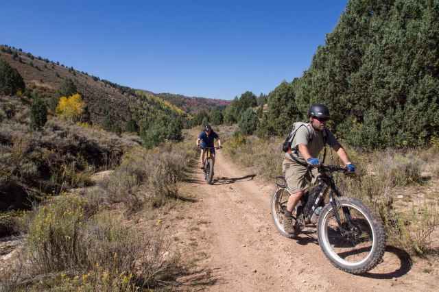 Heading down Trail #1276