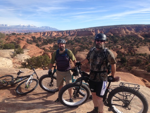 Bullet and Doc in Moab