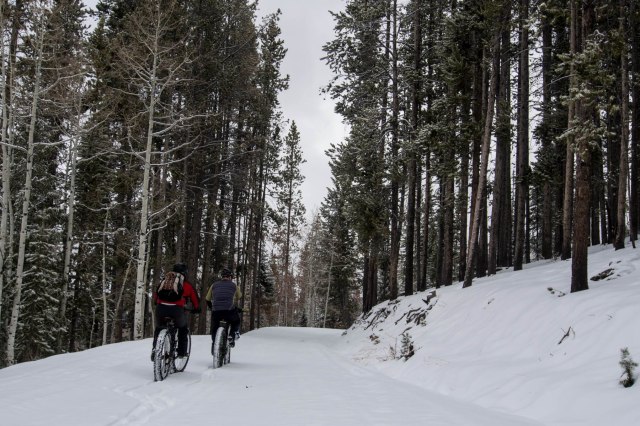 Climbing up to Soapstone Basin.