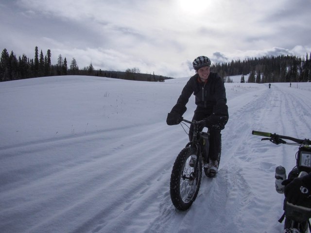 Topping out on Soapstone Pass.