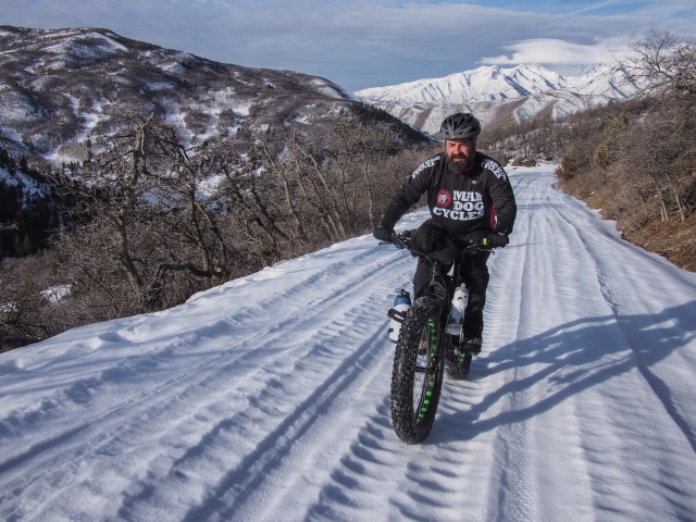 Final stretch to the pass.