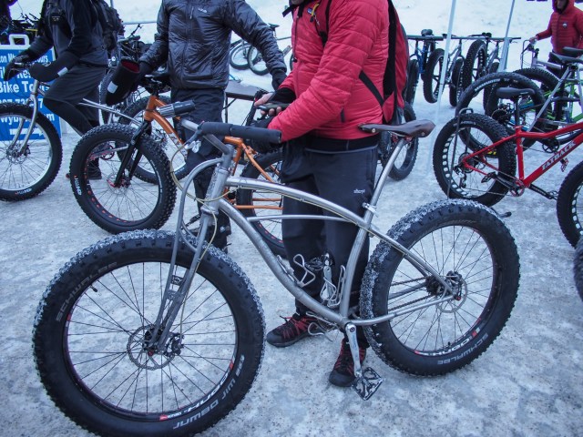 Titanium fatbike from Black Sheep Bikes in Fort Collins, CO. 