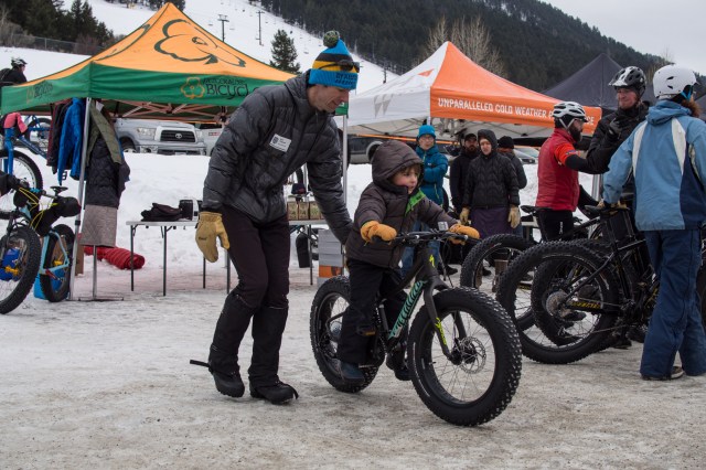 20" tired Fatboy for the kids.