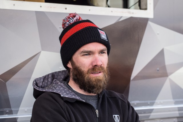 Randy, owner of Mad Dog Cycles, and the race organizer.