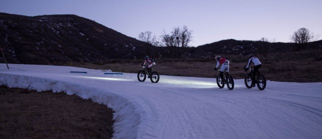 The top three A finishers.