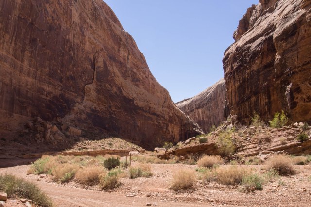 Heading out of the Wash.