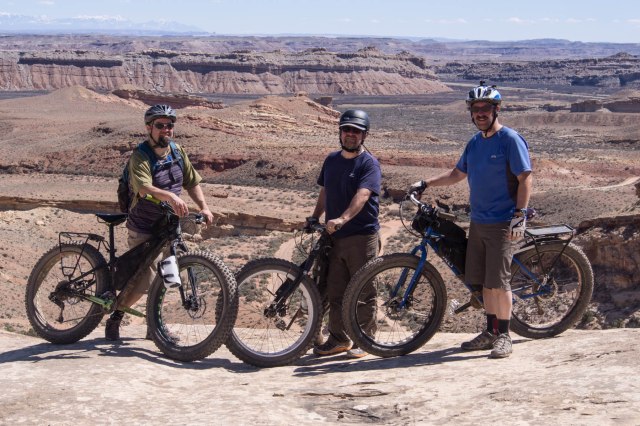 Up top with the Utah desert in the background, looking South.