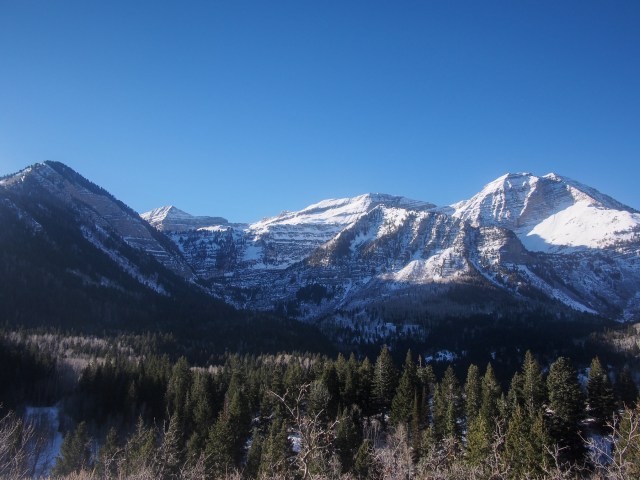 The North side of Mt. Timpanogos
