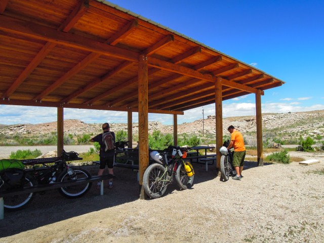 Lunch break at Cisco Landing