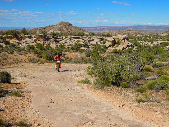 Heading up toward Yellow Jacket Canyon