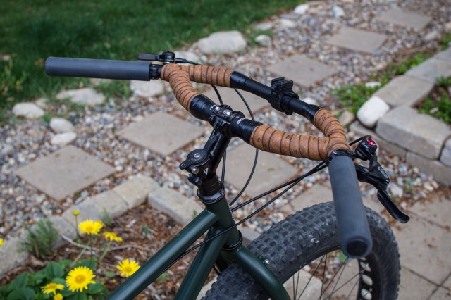 Jones H-bar with extra long, extra chunky ESI grips