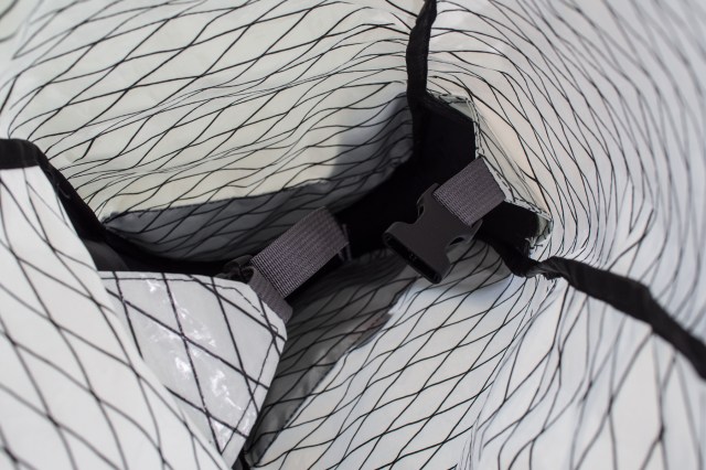 Internal compression strap.