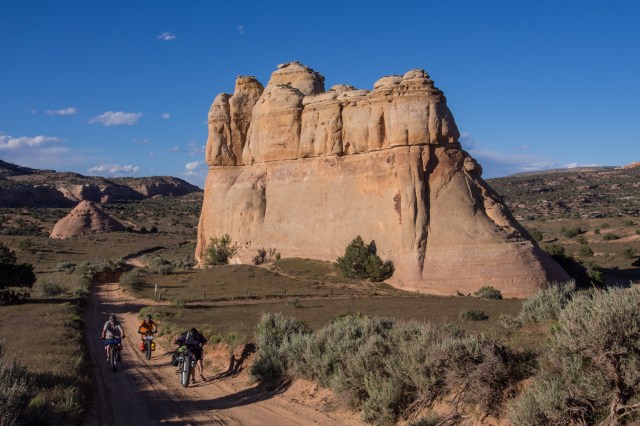Castle Rocks in Rabbit Valley