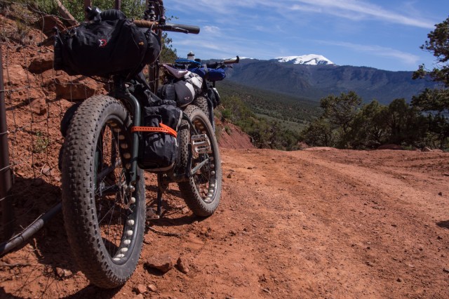 The saddle at the top of Thompson Canyon Road