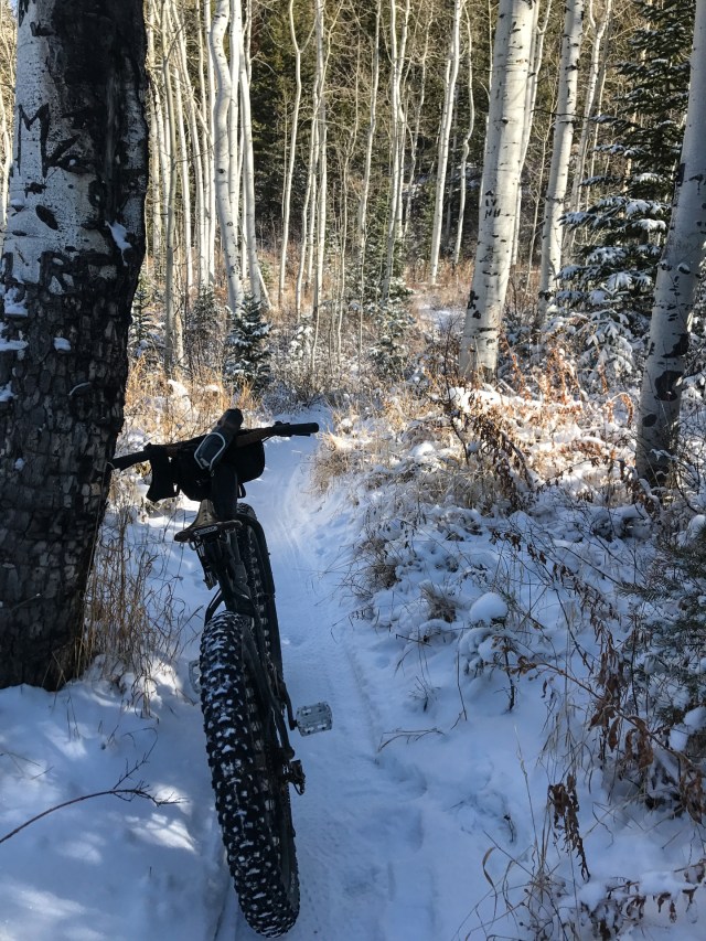 Decent trail conditions considering only one storm.